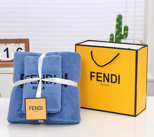 FENDI PLUSH TOWELS
